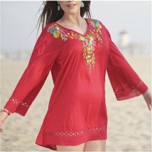 SR FASHION EMBROIDERED TUNIC